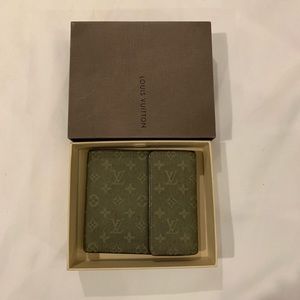 Louis Vuitton green wallet